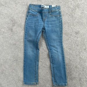 Girls Light Wash Skinny Jean Size Small 6/7 Old Navy
